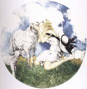 Louis Lcart Like sheep oil painting reproduction